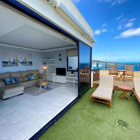Дом отдыха La Mar Loft With Hot Tub Пуэртито-де-Гуимар